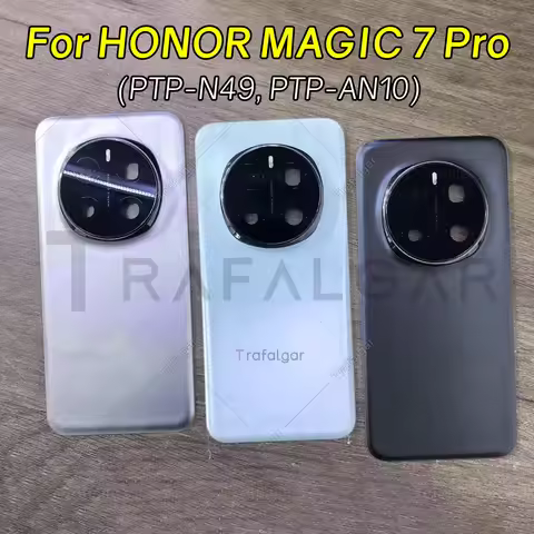 Glass Battery Back Cover For HONOR Magic7 Pro Magic 7 Pro 5G Rear Housing Door Panel Case Replacemen