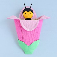 數位 2 PDF Mini Bee + Flower Sleeping Bag Sewing Patterns Bundle
