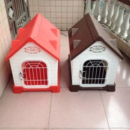 Outdoor removable and washable dog house waterproof warm cage kennel plastic bungalow Teddy cat