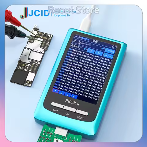 JCID RBOX 2 RFFE Bus Analyzer Signal Fault Detector Chip Code Locator with Motherboard Drawing Tool 