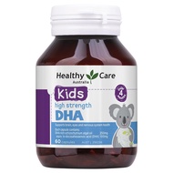 Viên uống bổ sung DHA Healthy Care Kids High Strength DHA cho trẻ từ 4 tháng tuổi ( 60 viên)