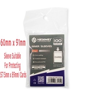 !! !️ Henwei Sleeve 60x91 60*91 Yugioh Card Vanguard Card Pokemon Card One Piece Card Sleeves