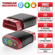 THINKCAR BD6 Bluetooth Scanner Car Diagnostic Tool OBD2 Scanner Full System Diagnose 5 Reset Free Au