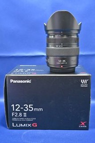 新淨 有盒 Panasonic 12-35mm F2.8 II 輕巧恒定2.8光圈 大光圈 低光 旅行拍攝一流 等效24-70mm olympus OM 可用