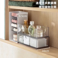 Preferred &amp; Japanese Mirror Cabinet Storage Box Drawer Storage Box Cosmetic Storage Box Anti-slip Cosmetic Lipstick Shelf Toilet Bathroom Desktop Organizer Box Storage