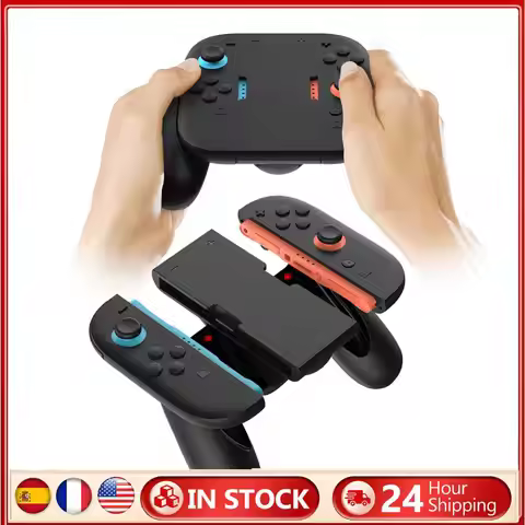 Charging Grip for Nintendo for Switch 2 Joy-Con Controller Charger with USB-C Cable and Charge Indic