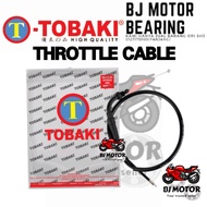 TOBAKI THROTTLE CABLE LC135 4S 5S Y15ZR Y16ZR Y125Z R15 R25 EX5 DREAM WAVE100 WAVE125 RS150 KRISS CF