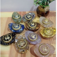 Orgonite Natural Crystal Stone Yuan Bao