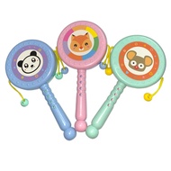 GM Mainan Bayi CARTOON RATTLE DRUM mainan gendang kartun lucu anak bayi/ mainan edukasi musik T052