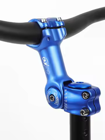 OUO Adjust Stem 0-60 Degree Bike Handlebar Stem 25.4/31.8mm Mountain Road Fixie Adjustable MTB Stem 