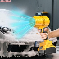 ARMARIO Electric Cordless Leaf Blower, High Speed Brushless Turbo Blower Air Blower, Durable Cordles