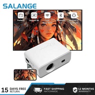 Salange P89 Mini Projector Android 11 WIFI6 BT 5.2 Support 4K Electronic Focus Home Theater Compatible With XiaoMi iPhone Wireless Casting Airplay Beamer