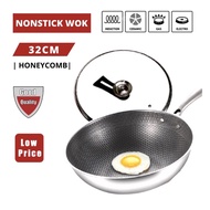 Honeycomb Cauldron Cheap Iron Cauldron Korean Nonstick wok 32CM Crock wok best offer ANTI CALAR ANTI