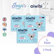 Aiwibi Baby Comfy Dry Diapers Tape & Pants (3Pack)