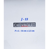 Emblem Logo Symbol Sticker Sticker Writing CHEVROLET