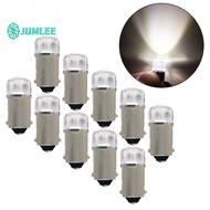 【JUMLEE HOT】Pack of 10 Ba9s LED Light Bulb Lamp Bulb 12V Instrument Lighting White Red