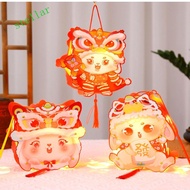 STELLARTECH Handheld Rabbit Lantern, Glowing Papper Mid-Autumn Festival Lantern DIY, Cute Luminous D