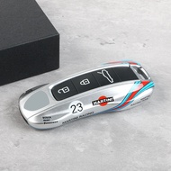 Applicable to Porsche Matini Car Key Key Chain and Case Macayan 911 Panamera718 Car Key Restoration