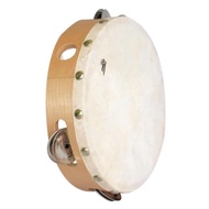 Tambourine With Skin 9"