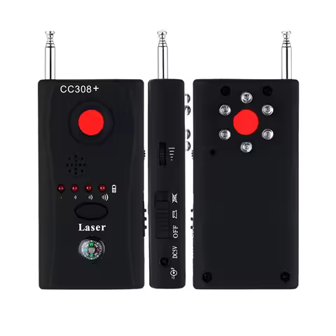 EU/US Plug Multifunctional CC308 Detector Radio Wave Signal Detection Wireless Camera Signal Detecti