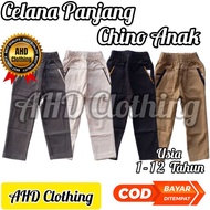 Boys' Long Pants, Rib Long Pants Ages 1 2 3 4 5 6 7 8 9 10 11 12 13 14 Years Seluar Track Budak Lela