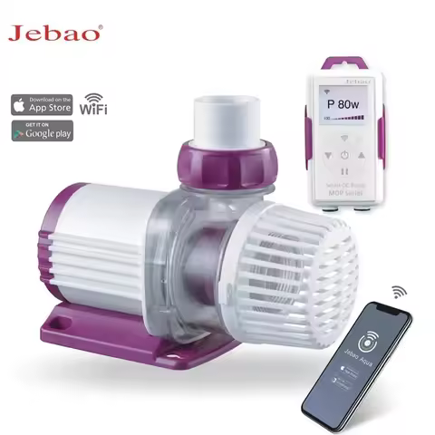 Jebao/Jecod MDP Series WiFi App Control Smart DC Aquarium Fish Tank Circulation Return Pump with LCD