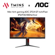 AOC 27G4 gaming monitor (27 inch/Fast IPS/FHD/180Hz/1ms) - Genuine product