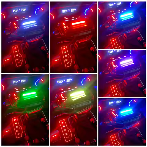 For Audi A6 C7 A3 8v A1 A7 Q2 Q3 S3 S5 S6 7 RS3 RS4 RS6 SQ5 Led Crystal Gear Shift Knob Stick Head G
