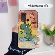 Classic Graffiti Vivo Y15 S,Y17,Y19,vivo Y20,Y50,vivo Y72 5G Tempered Glass Case Premium Glass Case