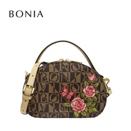 Bonia Monogram Satchel Bag  801533-005
