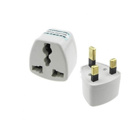 Universal 2 Pin To 3 Pin Plug Converter Adapter US EU Multi Pin To 3 Pin UK