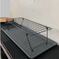 Shoe Rack IKEA GREJIG Storage Gray 58x27x17 Cm.shoe Box