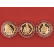 Mini 龙婆坤少哈亿万财富自身牌Lun Sauha Koon Sap Sen Lan Phim Yai师傅 (Master) – 泰国活财神龙婆坤大师 LP Koon庙名 (Temple) – Wa