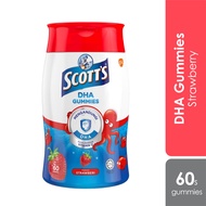 Scotts DHA Gummies 60s Strawberry (x2)