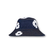 Denim Tears Denim Cotton Wreath Bucket Hat Washed Indigo