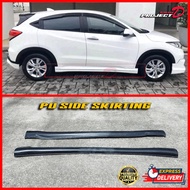 💥Ready Stock💥Honda HRV **2015~2018** MG Style *Add On* PU Side Skirting ( WithoutPaint )