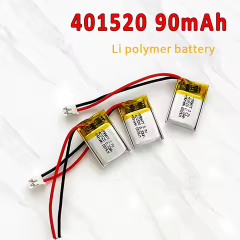 1-10pcs 401520 3.7V Li Polymer Battery for 401519 401420 041520 Bluetooth Headset Wireless Mouse Lip