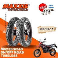 BAN MOTOR RING 17 / BAN MAXXIS 100/80-17 M6239 / M6240 / 100/80+17 /