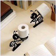 SY10 3D Printed Cute Ant Tissue Holder Wall Mount Bathroom Toilet Paper Roll Rack Bathroom Decor Orn