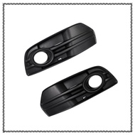 [MCA] Front Bumper Fog Light Grill Fog Lamp Grille Replacement Accessory for Audi Q5