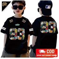 CHILDREN'S T-SHIRT TOP AGED 2-11 YEARS BASEBALL MOTIF CHILDREN'S CLOTHING/ BASEBALL T-SHIRT DOODLE A