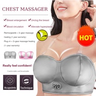 Electric breast massager