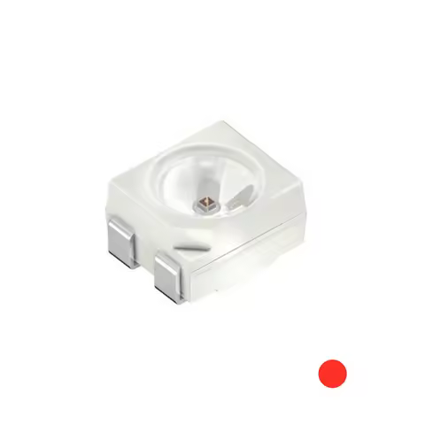 20PCS LS E67B LSE67B 3528 Red SMD LED PLCC-4 Common Anode 50mA 2.2V 0.1W Button Backlighting ( LS E6