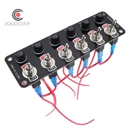 12/24V Car Panel Multi Switch Panel Switch Power Control Universal