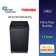 Toshiba UFB Greatwaves Inverter Washer (14.0kg) AW-DUM1500LM(SG)