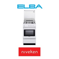 Elba EGC 536 WH Free Standing Cooker Gas Oven