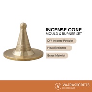 Brass Incense Cone Mould And Burner Set DIY Incense Incense Cone Incense Burner