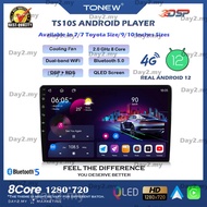 ⚡TS10S Android Player 360⚡ TS10S Android 12 4G 7/9/10 inches Wireless Apple Carplay/Android Auto/4+3