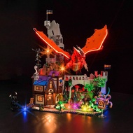 Upgraded Led Light Kit Compatible with Lego Dungeons & Dragons: Red Dragon's Tale Building Set, Ligh