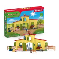 Farm World Animal Farm Playset with Figurine and Accessories - 92pc Kids Animal Farm Playset with Co